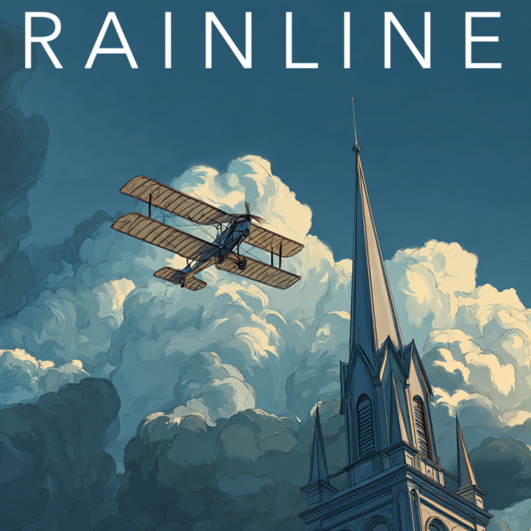 Gothic Spire, Scattered Clouds